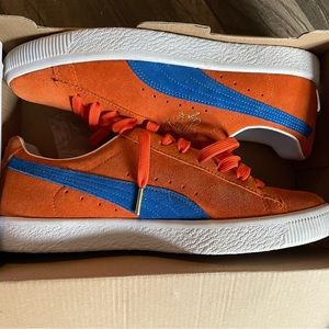 Puma Clyde NYC Orange/Blue SZ 9